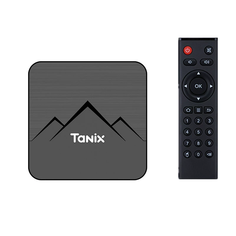 Tanix W2-A TVBOX S905W2 Android 11 сетевой бокс HD 4GB/64GB Wi‑Fi двойной интерфейс