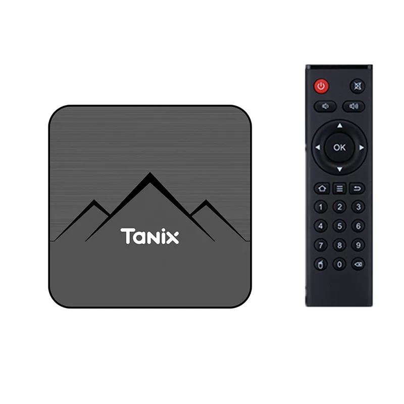 Tanix W2-A TVBOX S905W2 Android 11 сетевой бокс HD 4GB/64GB Wi‑Fi двойной интерфейс