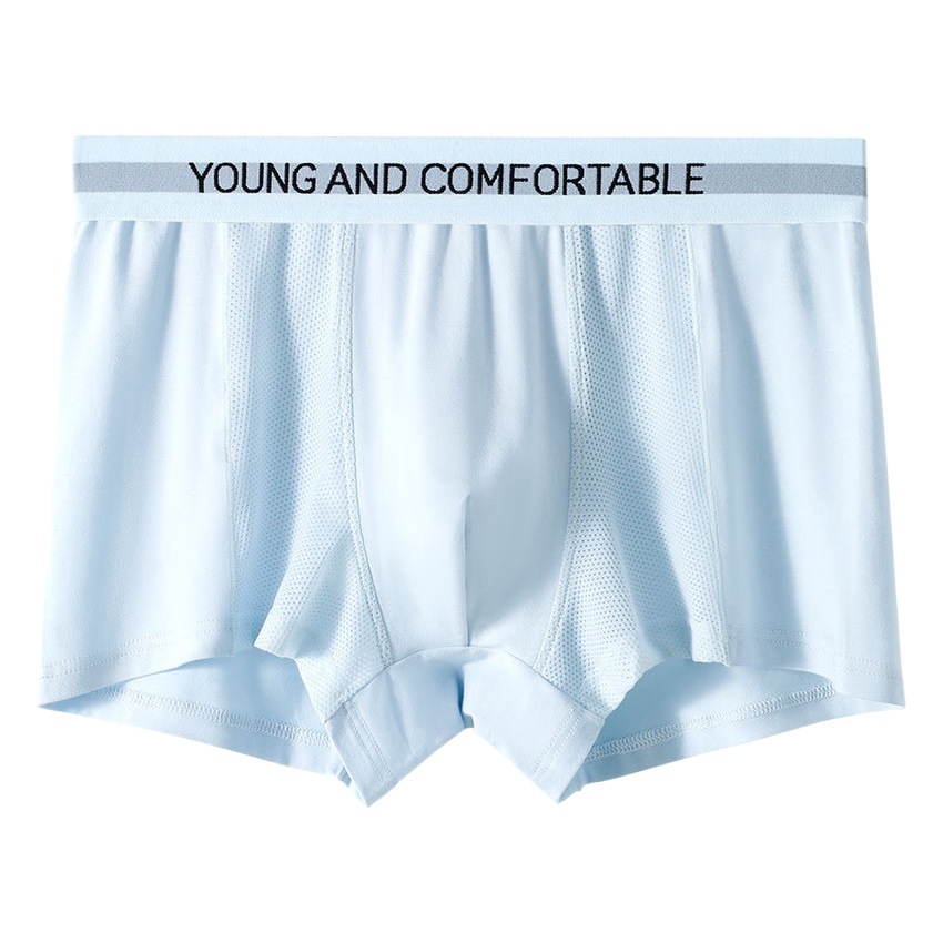 Algodón modal ropa interior de los hombres verano malla delgada transpirable Boxer shorts jóvenes Boxer shorts ropa interior
