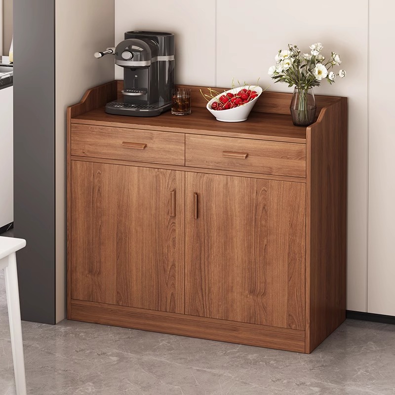 Gabinete de comedor junto a la pared Gabinete de cocina Gabinete de comidas casero Gabinete de almacenamiento Gabinete de salón Gabinete de té de madera maciza