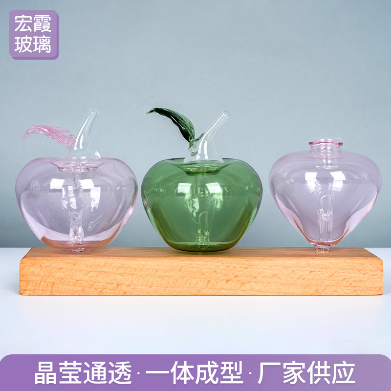 玻璃扩香瓶厂家直供来图可定批发办公室书房香薰雾化扩香仪玻璃瓶