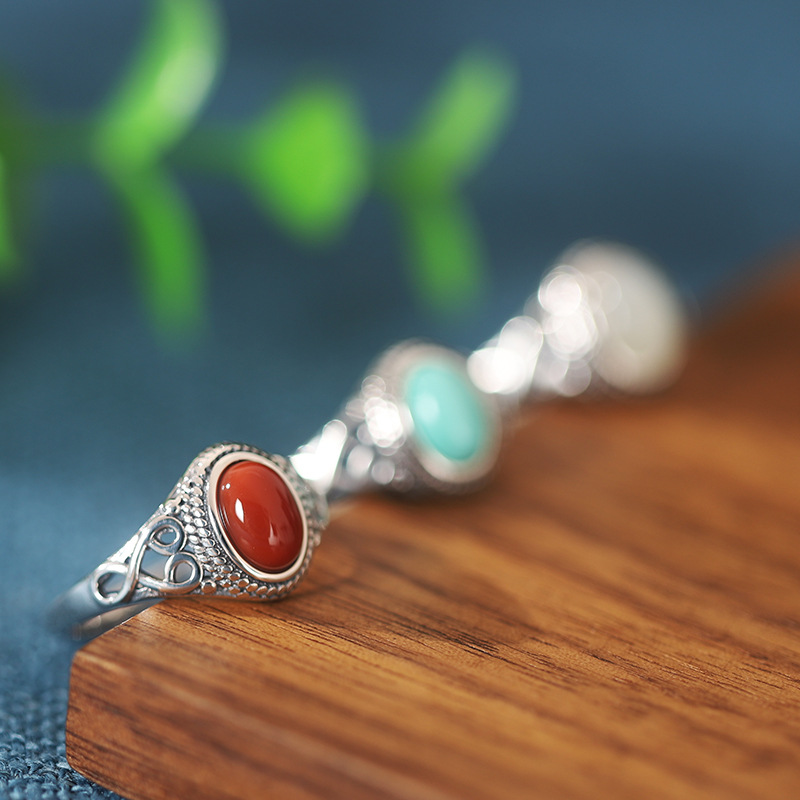 925 Men Ring Sets display picture 2