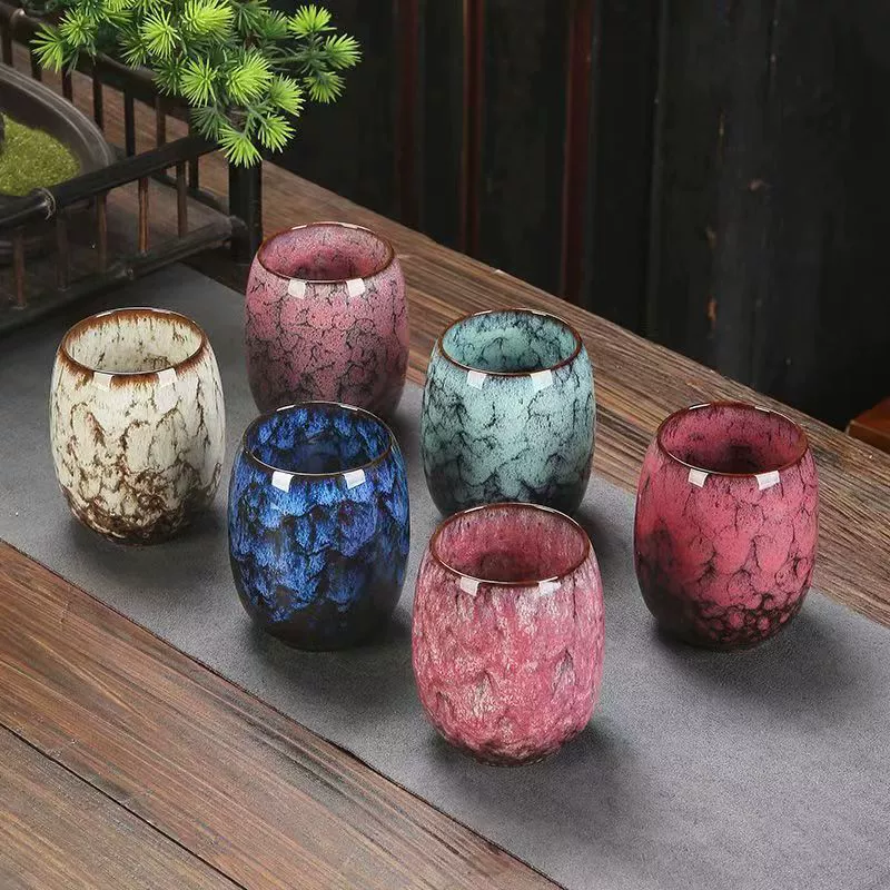 Печи изменить здание чашки чая костюм Большой одиночный Кубок Мастер Кубок Керамический кунг-фу чайный набор Чай дегустации Кубок Одиночная чашка кофе Кубок