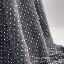 厂家新品 TC提花布 波点条纹双面布撞色面料 休闲时尚面料