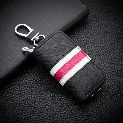 Factory direct car key bag for Toyota Honda Volkswagen BMW Buick British wind car key bag (Car key bag) - black