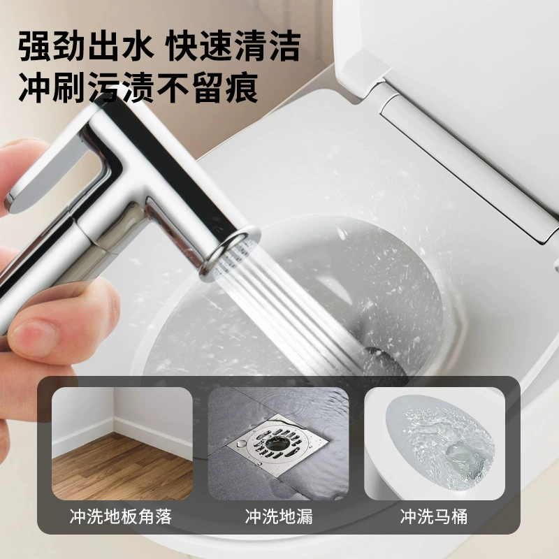 Copper toilet, bidet, set for laundry