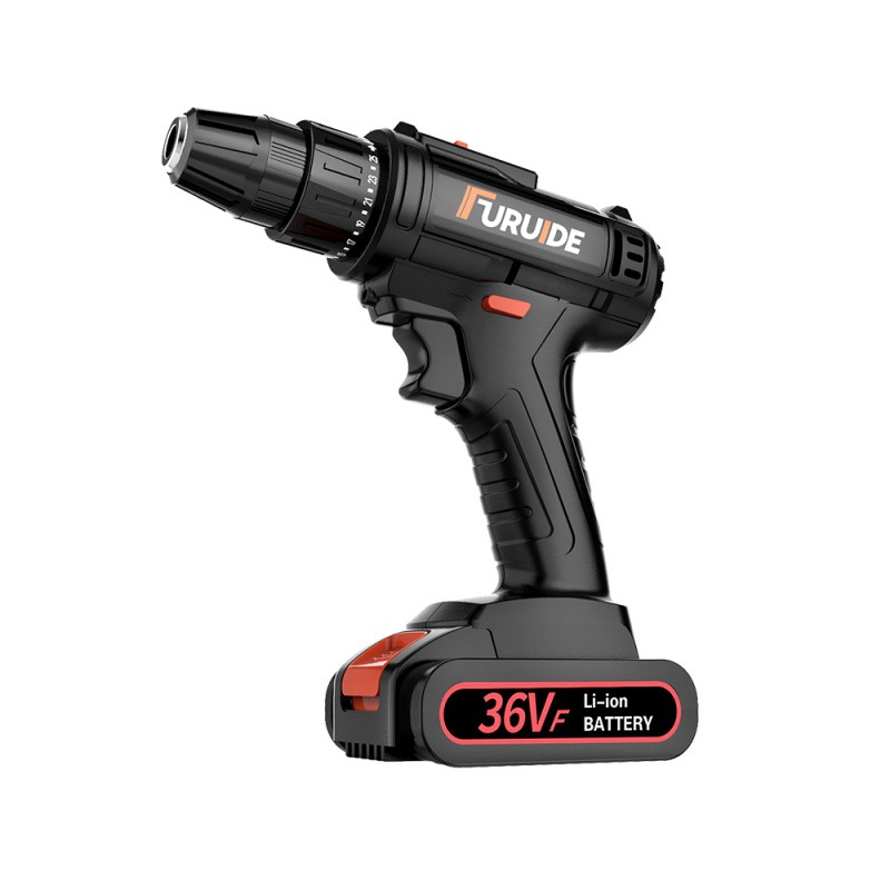 福瑞德手36vf充电式家用多功能锂电电动螺丝刀电转打孔器小型