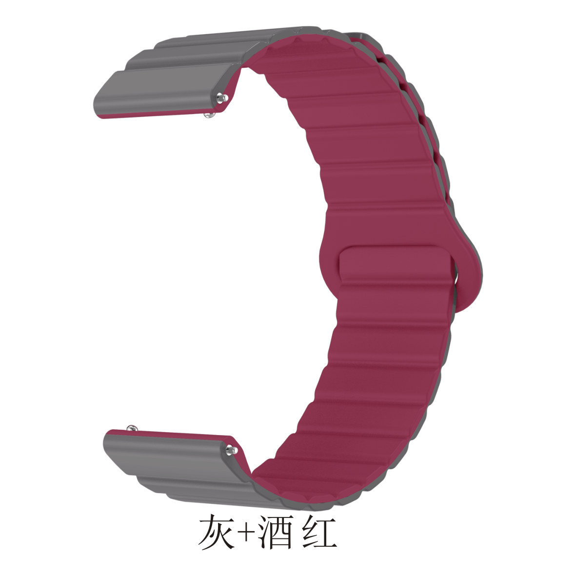 Gray+wine red