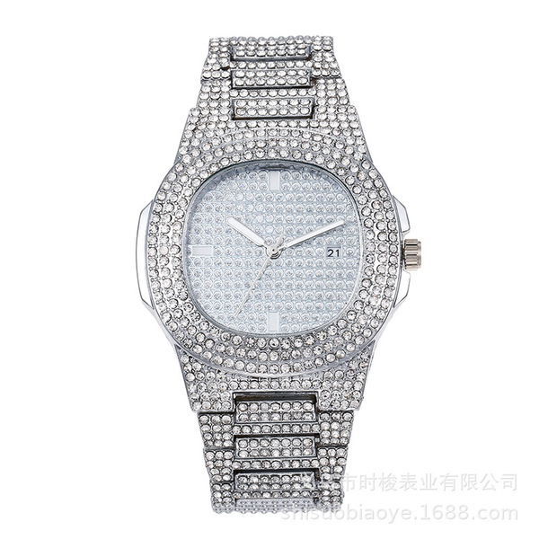 quartz watches hip-hop style