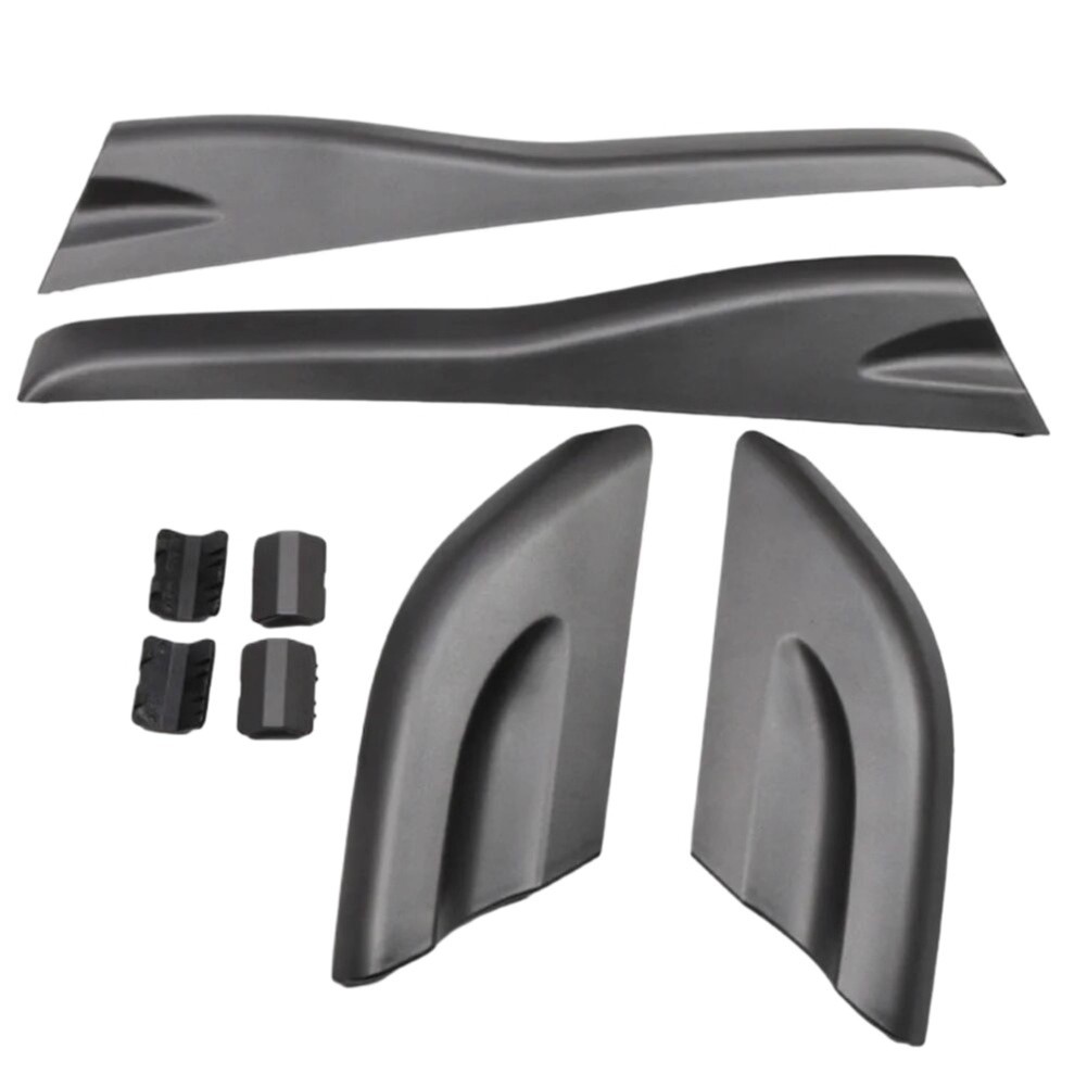Suitable for 04-14 Tucson Roof Rack Cover Luggage Rack Decorative Cover Travel Rack Cover Matte Black