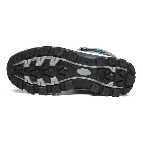 Winter Plus Size Fleece Hiking Boots, Warm Snow Boots for Men, Men's High-Cut Cotton Boots, Thick Sole Outdoor Casual Shoes