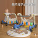 Infant Foot Piano Multifunctional Fitness Rack Baby Foot Music Toy Four-in-One Toddler Trolley