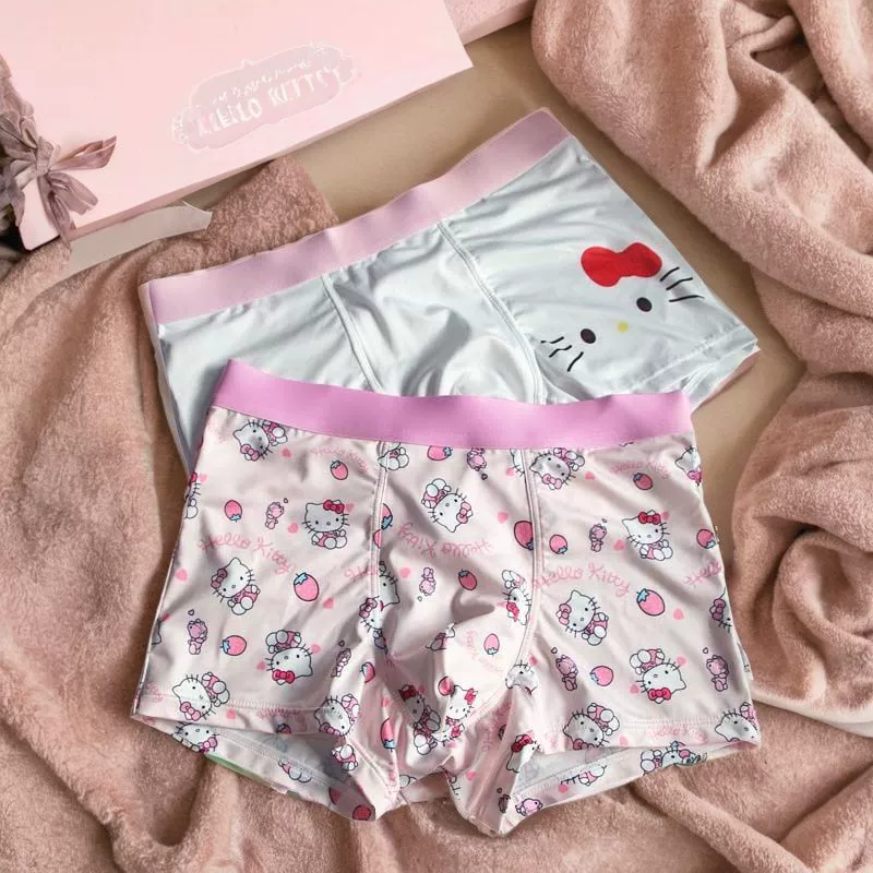 Hello Kitty, японские милые штаны, дышащие мультяшные штаны для школьников