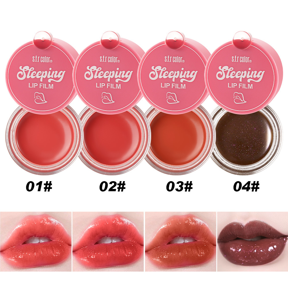 s.f.r. color rejuvenecedor humectante desvanecimiento lipstick buenas noches lipstick cepillo