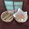 Bamboo basket (diameter 14/height 3cm)