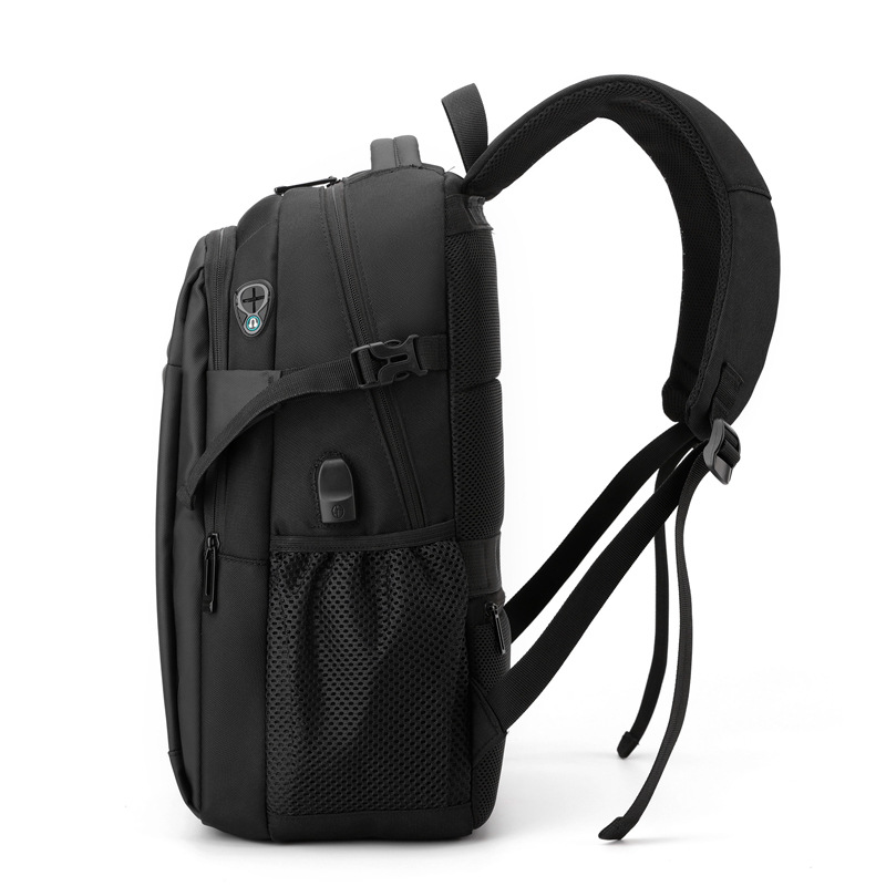 Mochila de hombre de negocios al por mayor transfronteriza de nuevo estilo, bolsa de computadora multifuncional de gran capacidad, mochila de viaje de almacenamiento al aire libre
