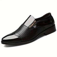 R 84150 Men's Business Perforated Shoes ����ƤЬ ŷ�������
