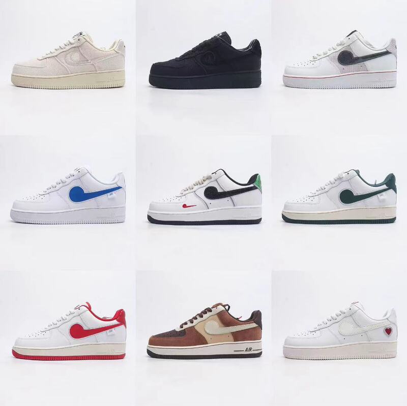 Putian Shoes Supply Dropshipping Force 1 Low Air Force One Men's Shoes Stussy Sneakers Women's Shoes