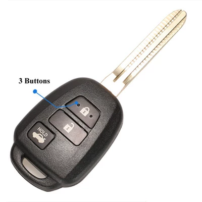 Suitable for Overseas Versions of Car Keys - b298-three-button-trunk-key