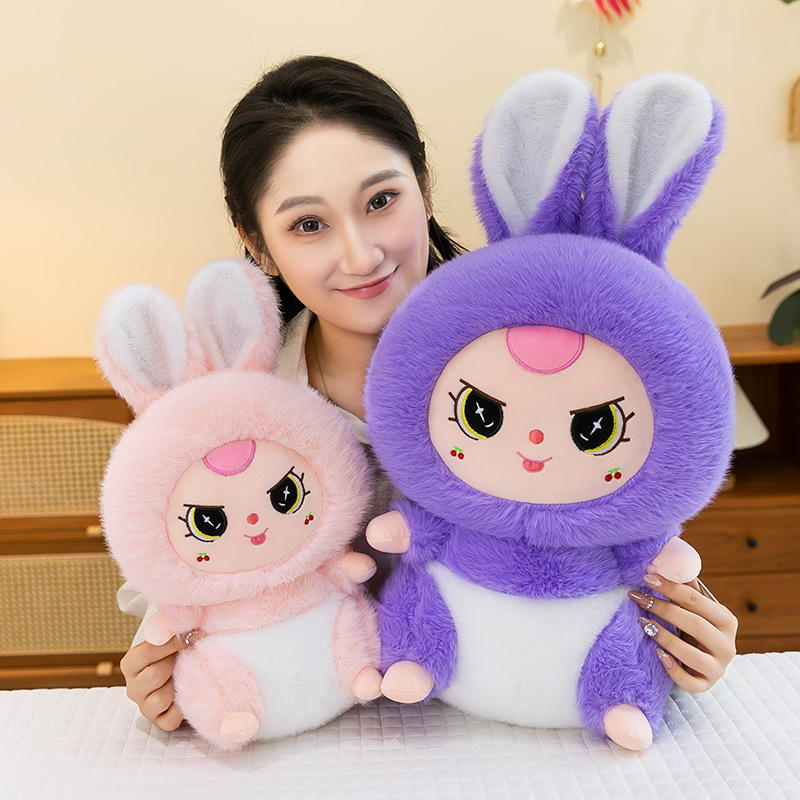 クロスボーダー赤ちゃん 3 歳の長い耳のウサギの人形ぬいぐるみ大型なだめる人形子供の人形枕女の子ギフト|undefined
