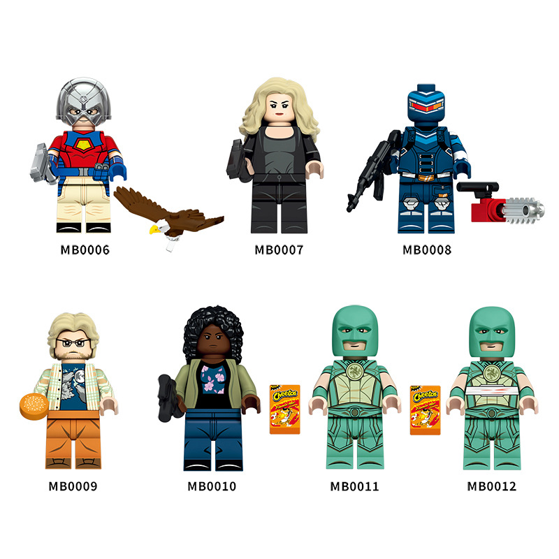 Mb0006-0012 Foreign Trade Specializes in Peace Messenger Hero Assembled Building Block Minifigure Kidsren's Toys