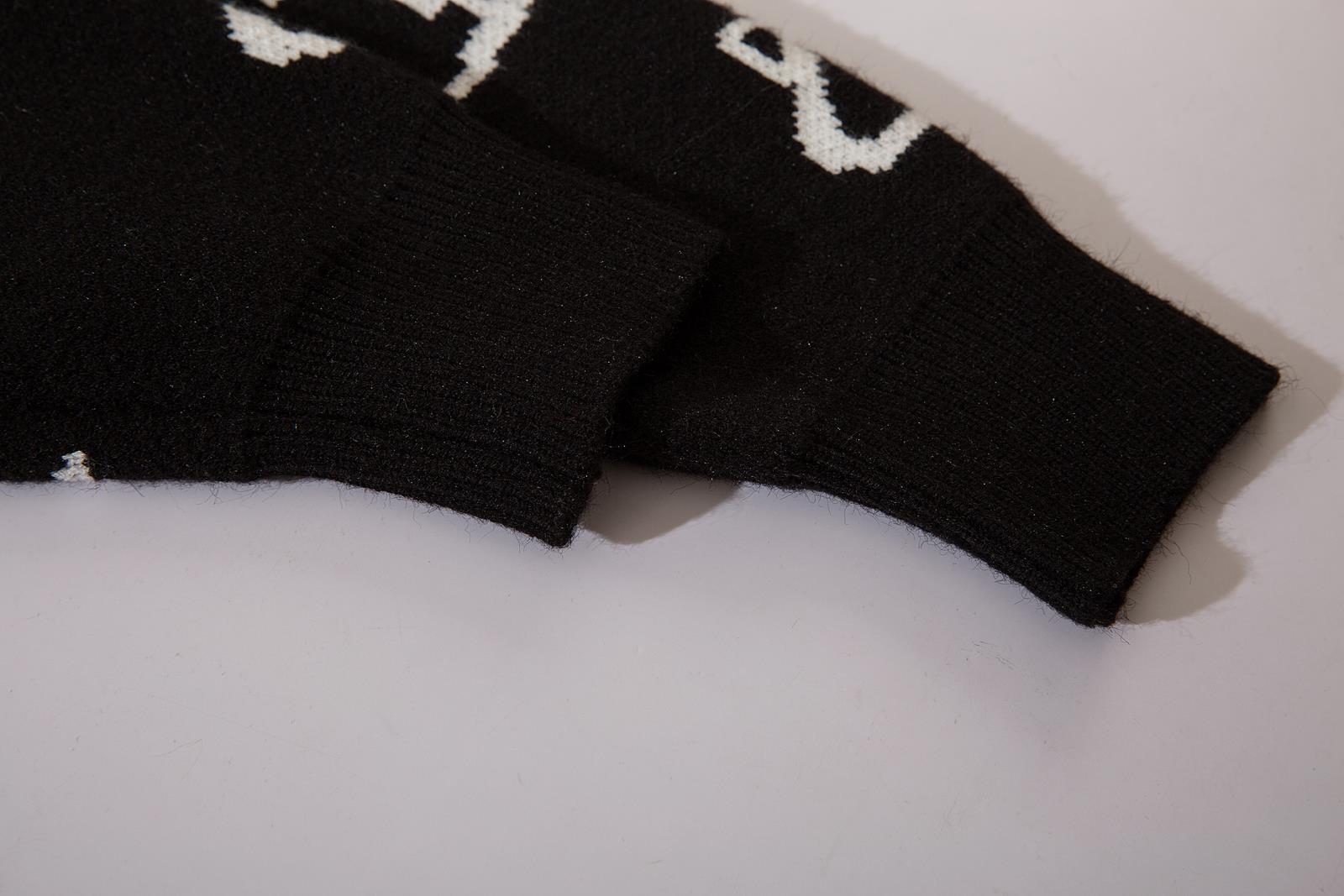 Herr cardigan stickad tröja med dinosaurie höst vinter unisex_voghion.com