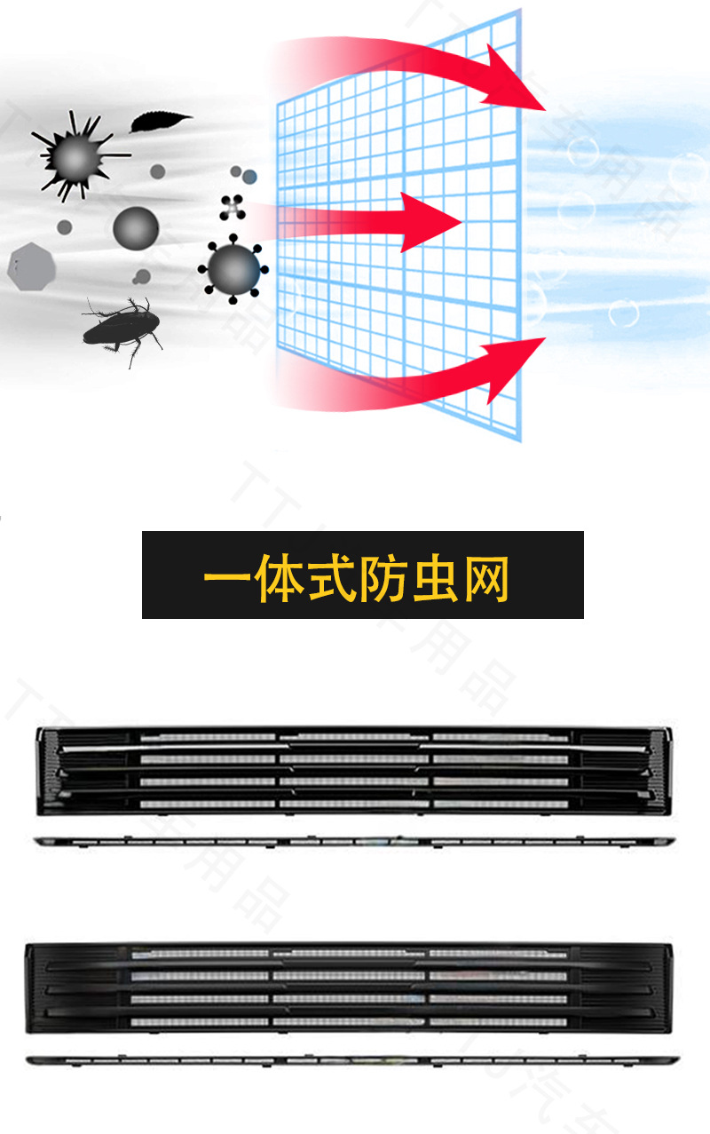 Suitable for Dongfeng 25 Models Nano 06 Insect-Proof Net Water Tank Protective Net Buckle Installation Without Disassembly Modification Supplies
