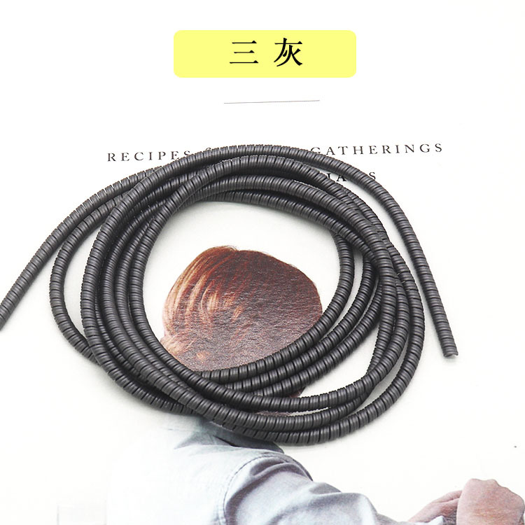 Directo de fábrica 1,4 M tres en uno cable de datos Cable de protección cable de datos manga protectora cuerda de resorte de bobinado