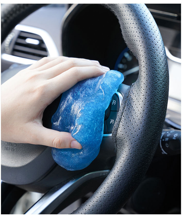 Multifunctional Cleaning Soft Gel Car Interior Cleaning Tool Car Supplies Black Technology Car Vacuum Mud Cleaning Wholesale