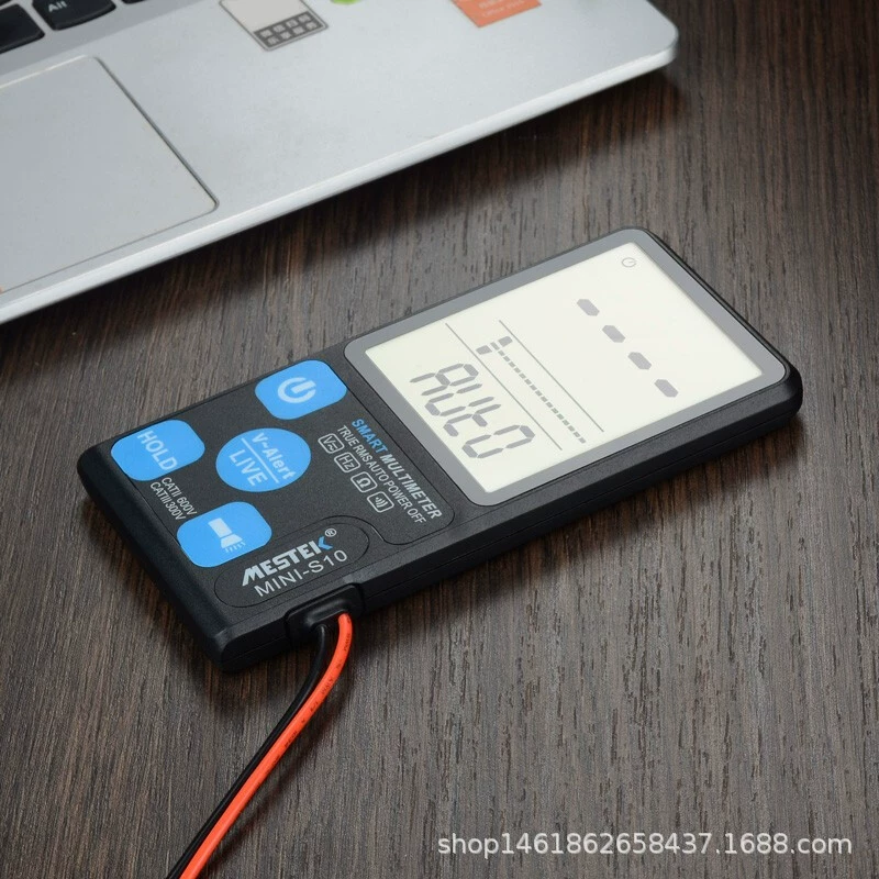 Ультратонкий умный мультиметр, полностью автоматический, без сдвига, высокоточный бытовой цифровой мультиметр, умный мини-счетчик