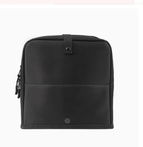 Nuevo bolso de cepillo de maquillaje transfronterizo de 14-40 agujeros bolsa de almacenamiento de gran capacidad bolsa de maquillaje plegable negra grande en stock
