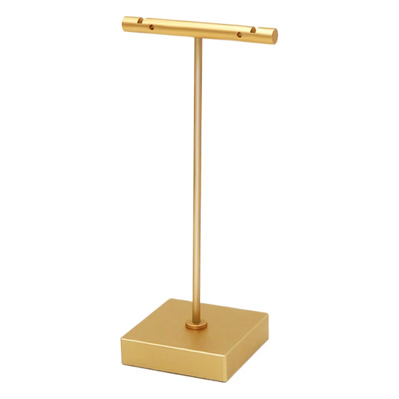 Металл Т-образный Полюс Кронштейн Серьги Ювелирные Изделия Дисплей Стенд Хранения Ювелирных Изделий Реквизит Серьги Кронштейн