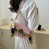 Trend fashionable handheld bag strap one shoulder, bright catchy style, 2023 collection, western style
