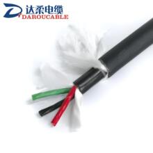 上海达柔电缆 一分二音频线 视频线抗干扰抗辐射防噪音耐油耐拖拽
