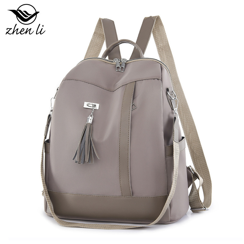 2023 New Casual Versatile Oxford Cloth Large Capacity Women's Backpack_voghion.com