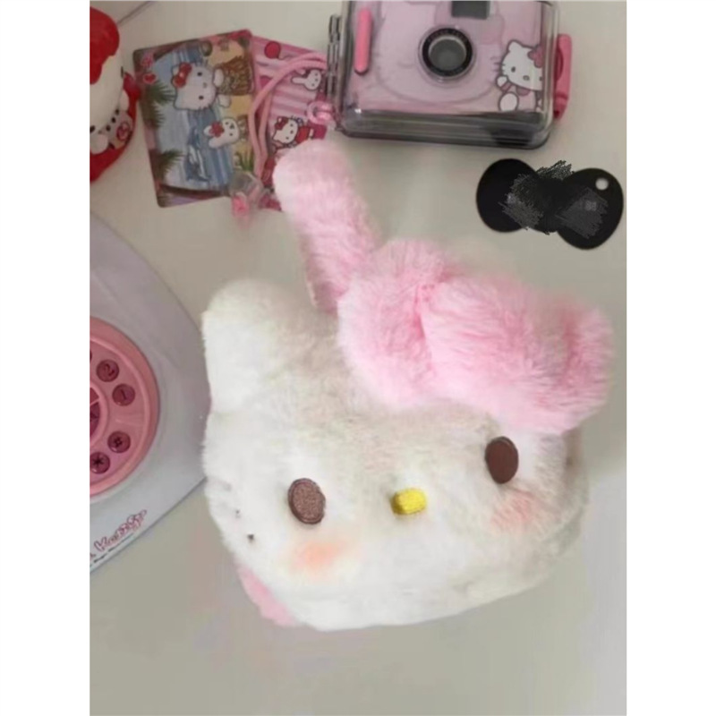 새로운 귀여운 키티 귀마개 겨울 봉제 따뜻한 부동액 귀마개 조절 크기 높은 색상 값