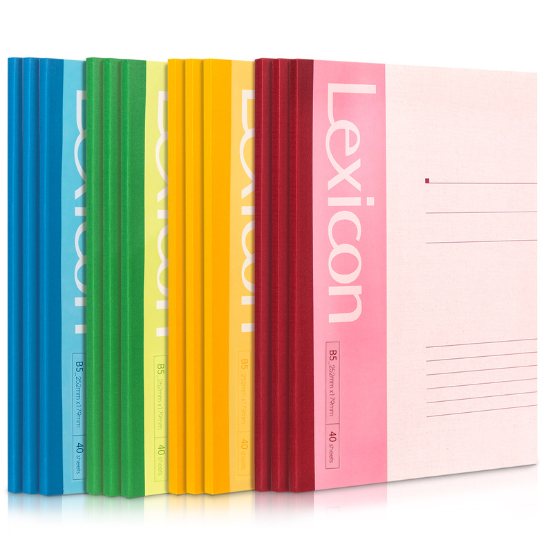 Deli A5/B5 cuaderno 100 páginas copia suave 60 páginas estudiante línea horizontal libro 30 20 páginas diario Libro de Negocios