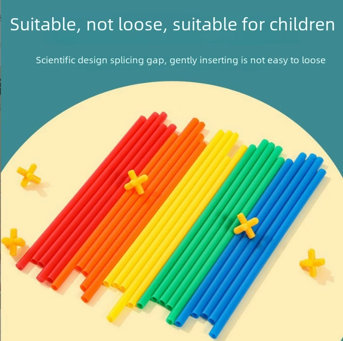 Magic straw, constructor, toy for early age, DIY