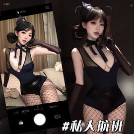 情q内衣禁欲系云端心机cos空姐制服套装性感调情包臀扮演睡衣2983