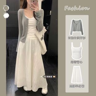 ��ʽС���Ӱ�ɫ�����B��ȹ��Ů�b2024�紺���¿��ļ���߅�ȼ��Lȹ