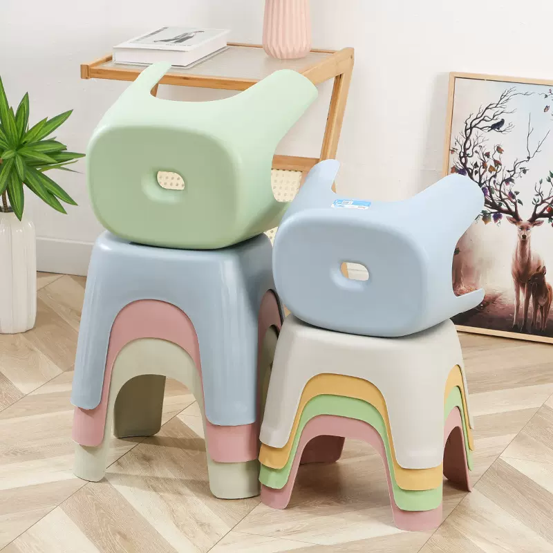 厂家直发多功能换鞋凳成人矮凳卫浴凳脚踏小板凳家用塑料小凳子