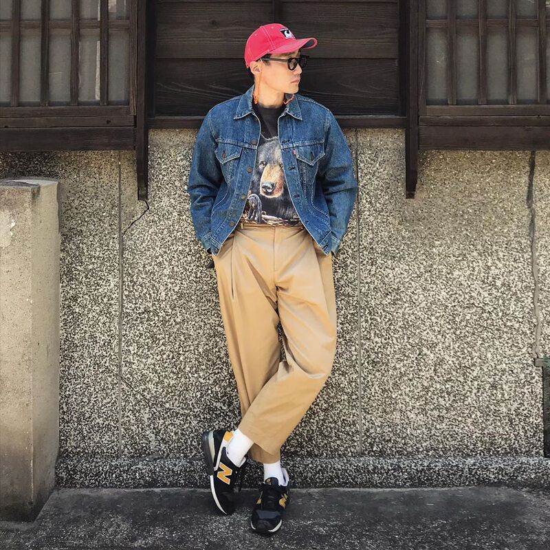 Japanese Retro Ami Khaki Denim Jacket Male vintage Light Blue Short Slim Fit Work Tide Japanese Retro Ami Khaki Denim Jacket Male vintage Light Blue Short Slim Fit Work Tide
