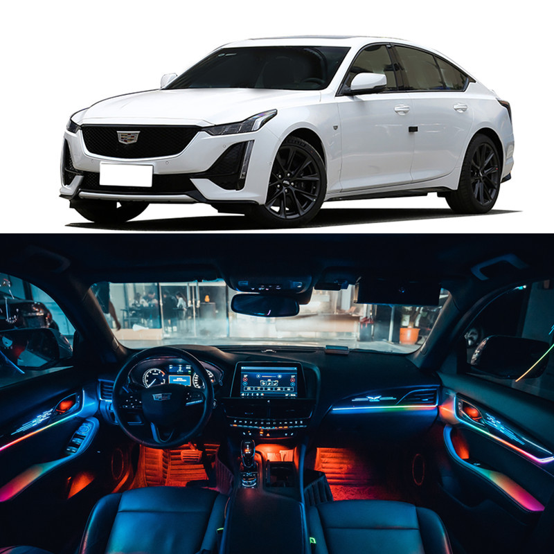 Aplicable a 24 Cadillac CT5 Dynamic Atmosphere Light Laser Grab