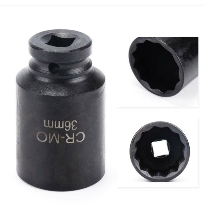 1/2加长气动套筒风炮重型套筒头变方转换头筒套头转换连接头扳手