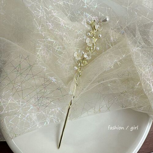 Ancient style tassel hairpin, high-end new Chinese style rocking hairpin, simple modern cheongsam, Hanfu hairpin headdress