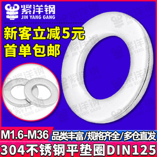 DIN125ƽ�|Ȧ304���P�ƽ�|Ƭ����ݽz���ى|Ƭ�|ȦM2M3M4M5M6M8
