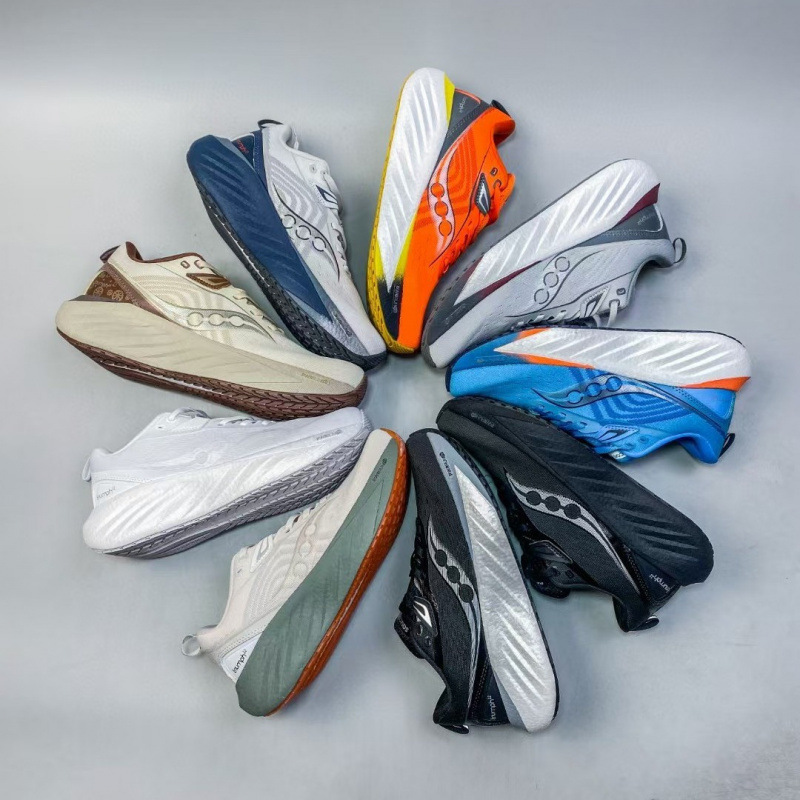 Putian Shoes Saucony Socony Victory 21St Generation 22Nd Generation Lightweight Shock-Absorbing Wear-Resistant Thick-Soled Men's and Women's Running Shoes