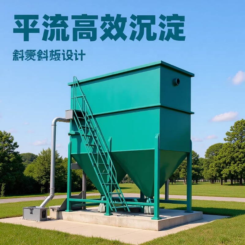 平流式斜管沉淀池斜板沉淀池高密度沉淀池澄清池工业混凝沉淀池