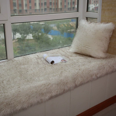 Cabinet Blanket Full-Cover Commercial Splicing: Car Carpet - white-brown-tip-40cmx40cm