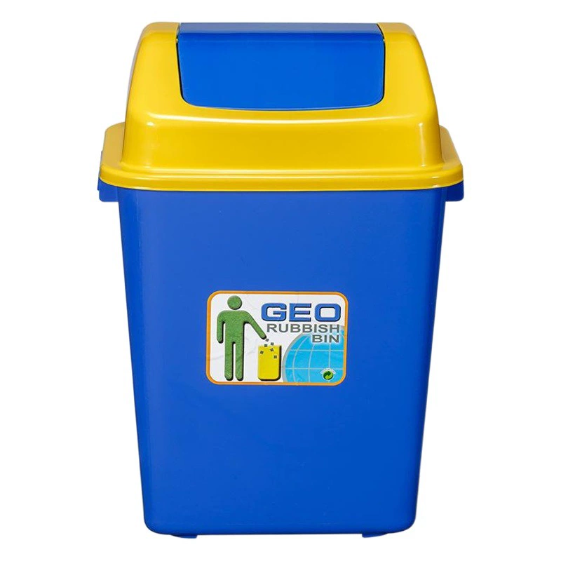 Коммерческая безкрытая гостиничная кухня квадратная большая емкость наружная крышка большая столовая большая столовая большая туалетная пластиковая корзина